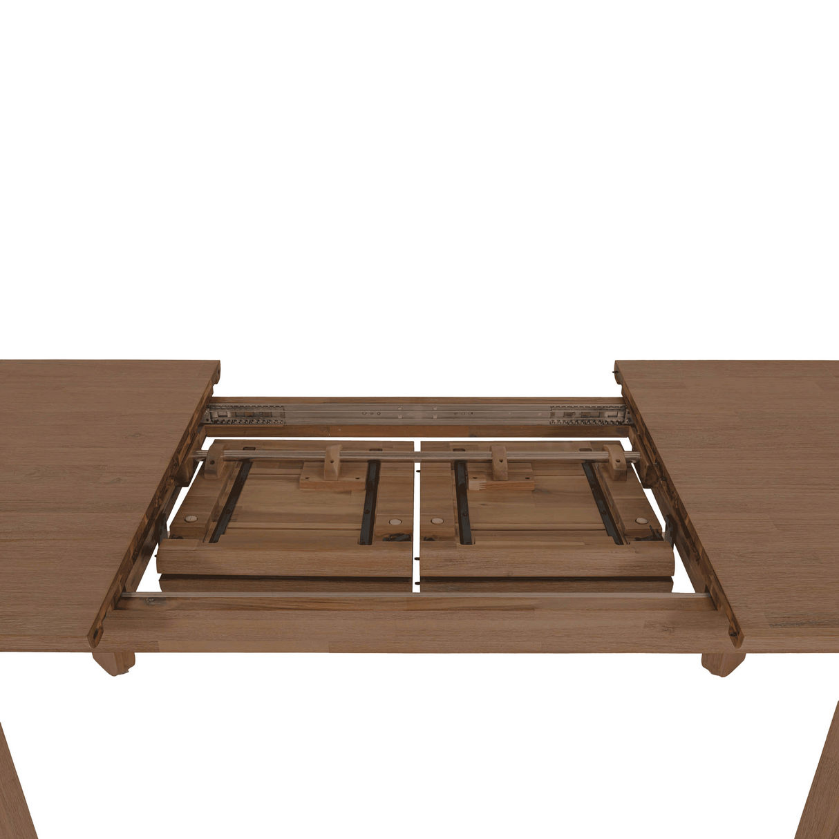 LH Home Gia Extension Dining Table 71/102" - Warm Pecan