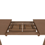 LH Home Gia Extension Dining Table 71/102" - Warm Pecan