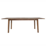 LH Home Gia Extension Dining Table 71/102" - Warm Pecan