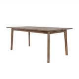 LH Home Gia Extension Dining Table 71/102" - Warm Pecan
