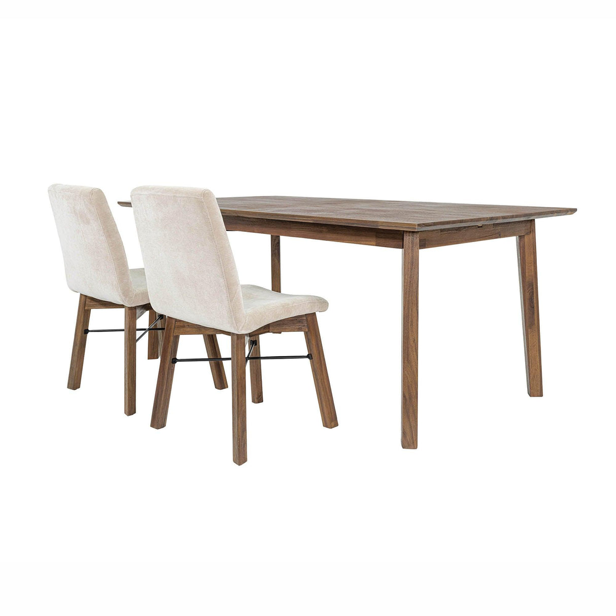 LH Home Gia Extension Dining Table 71/102" - Warm Pecan