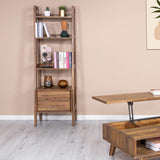 LH Home Gia Modular Bookcase - Warm Pecan