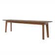 LH Home Gia Bench - Warm Pecan