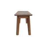 LH Home Gia Bench - Warm Pecan