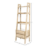 LH Home Gia Modular Bookcase - Light Driftwood