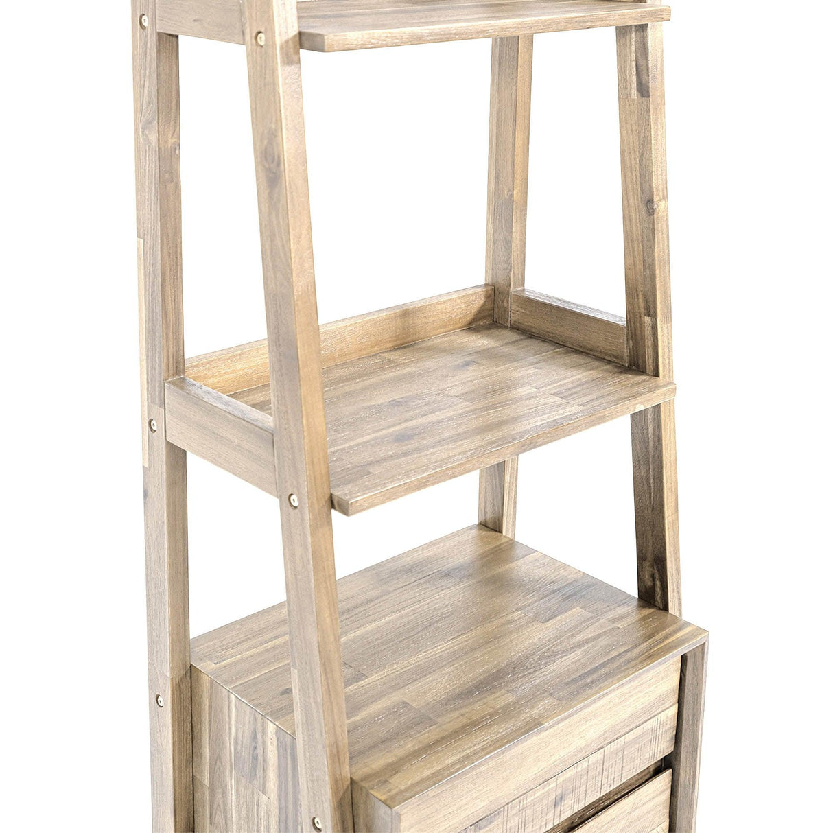 LH Home Gia Modular Bookcase - Light Driftwood