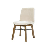 LH Home Gia Dining Chair - Warm Pecan - Sand
