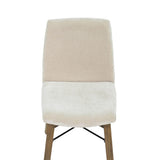 LH Home Gia Dining Chair - Warm Pecan - Sand