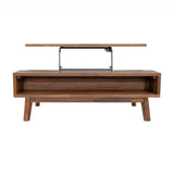LH Home Gia Coffee Table w/ Lift Top - Warm Pecan