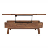 LH Home Gia Coffee Table w/ Lift Top - Warm Pecan