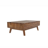LH Home Gia Coffee Table w/ Lift Top - Warm Pecan