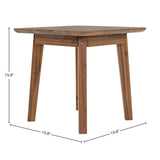 LH Home Gia Side Table - Warm Pecan