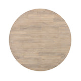 LH Home Gia Round Dining Table - Light Driftwood