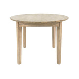 LH Home Gia Round Dining Table - Light Driftwood