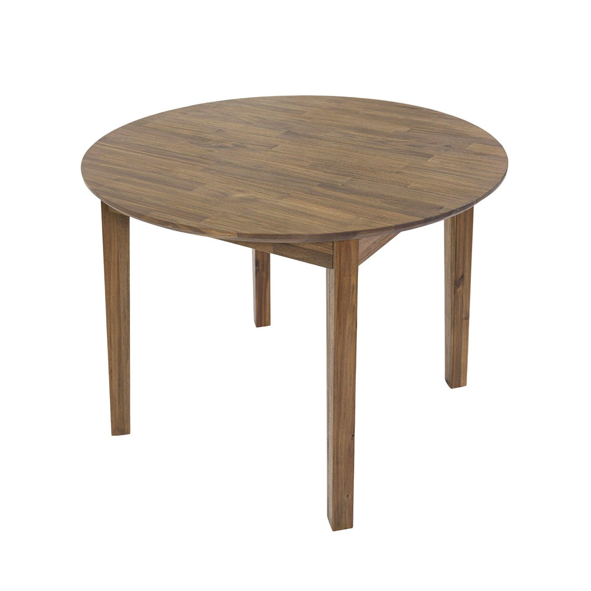 LH Home Gia Round Dining Table - Warm Pecan