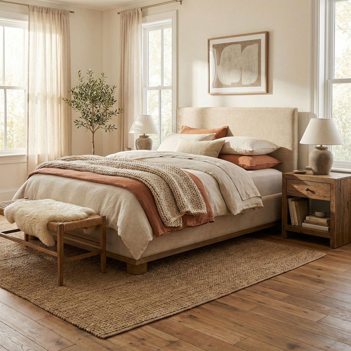 LH Home Gilbert Queen Bed