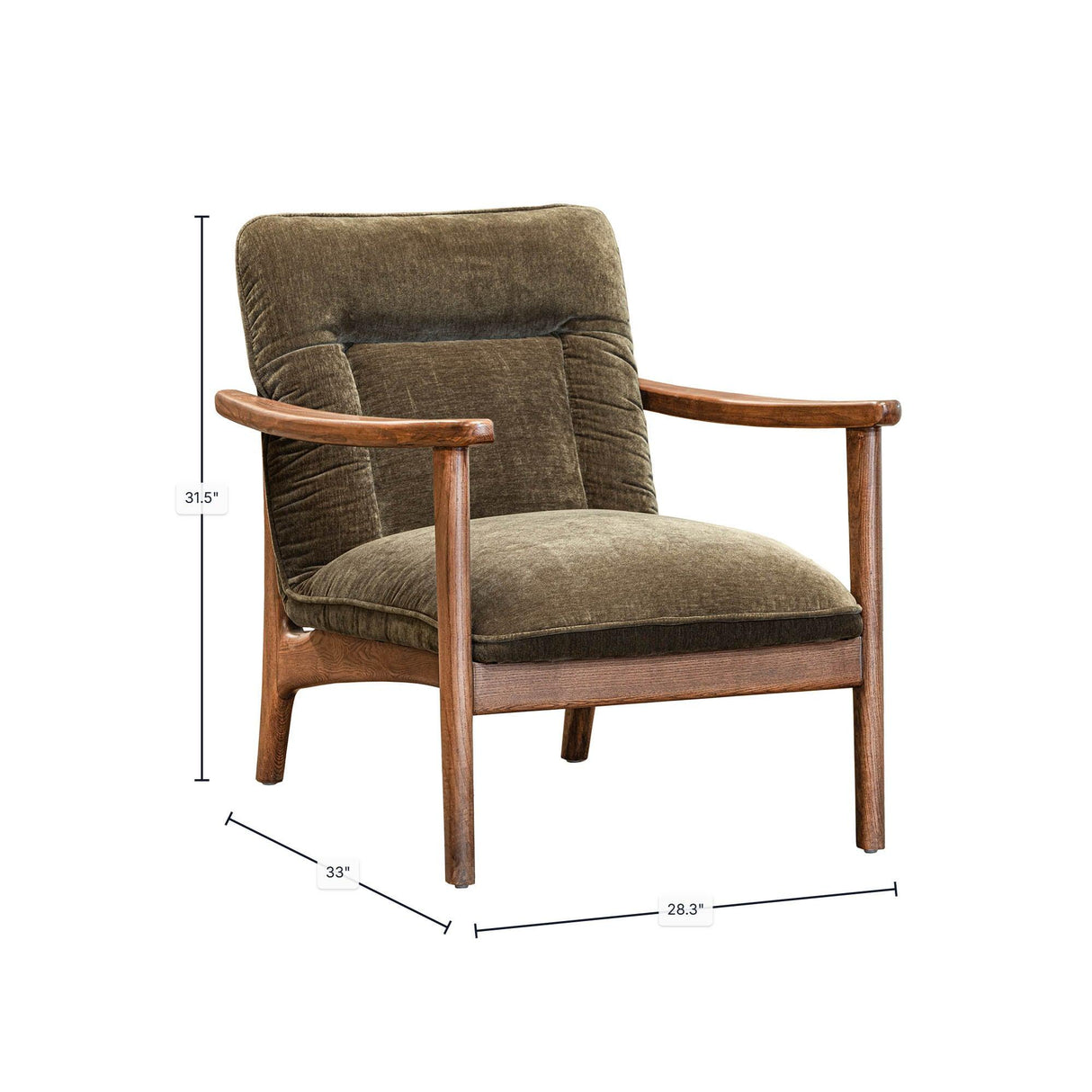 LH Home Highland Club Chair - Pine