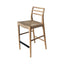 LH Home Java Bar Stool w/ 28" Seat Height - Natural
