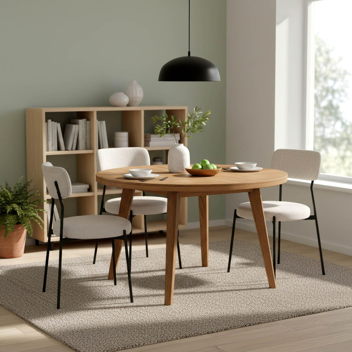LH Home Kai Dining Chair - Bone White