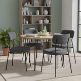 LH Home Kai Dining Chair - Chunky Grey