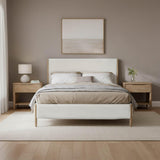LH Home Kamelia King Bed - Sand
