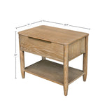 LH Home Kamelia Nightstand - Sand