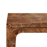 LH Home Mappa Regular Dining Table - Dark Burl