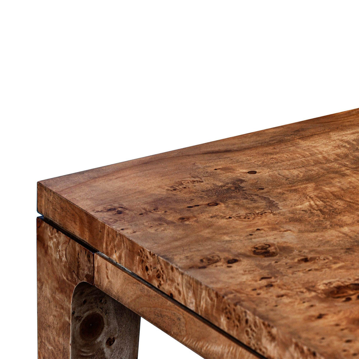 LH Home Mappa Large Dining Table - Dark Burl