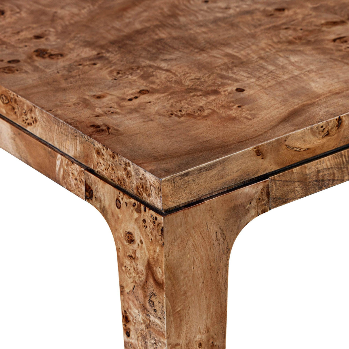 LH Home Mappa Large Dining Table - Dark Burl