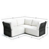 LH Home Naples Outdoor - Small Sectional
