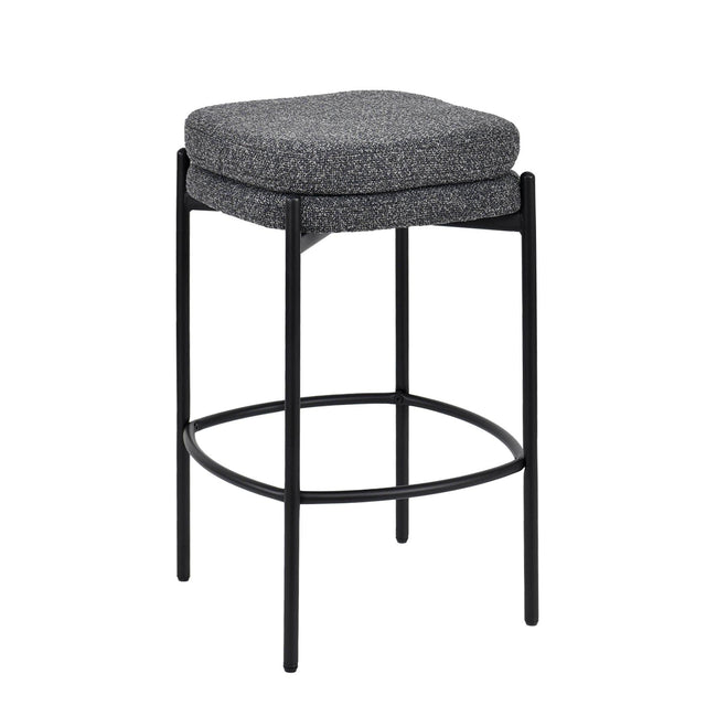 LH Home Nina Counter Stool - Chunky Grey