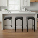 LH Home Nina Counter Stool - Chunky Grey