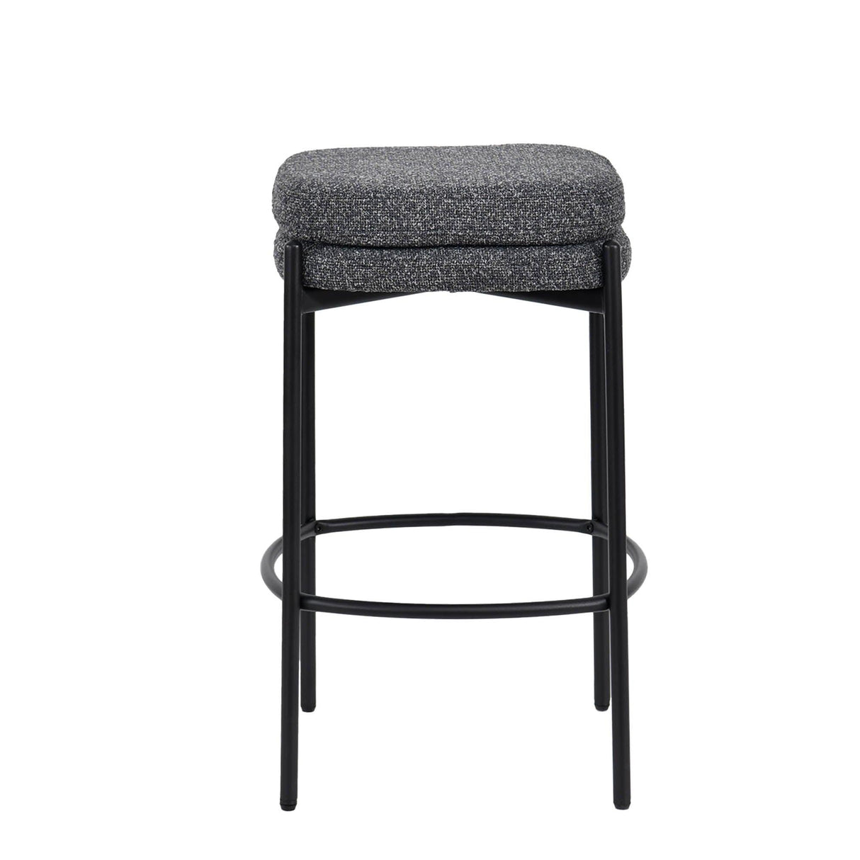 LH Home Nina Counter Stool - Chunky Grey
