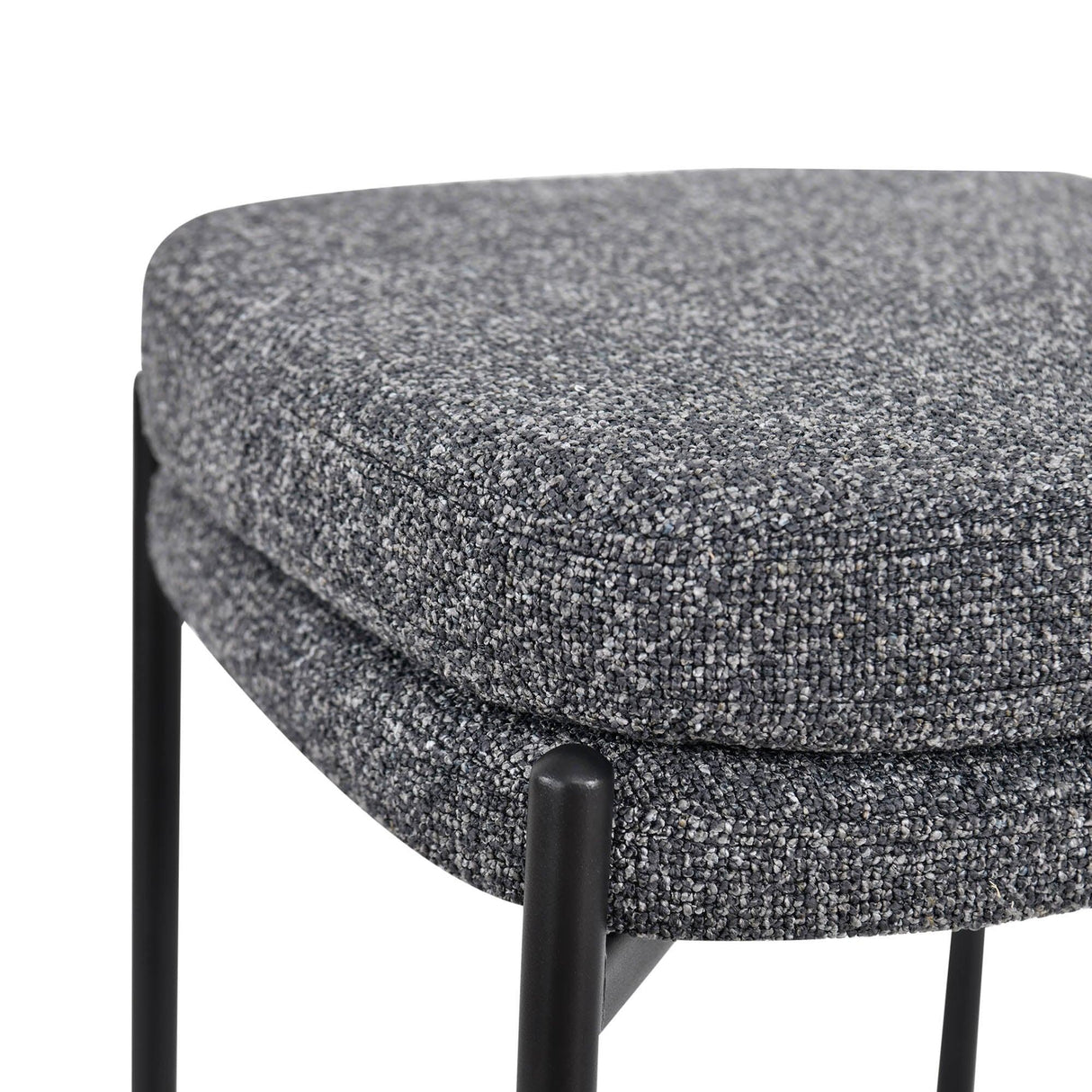 LH Home Nina Counter Stool - Chunky Grey