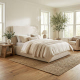 LH Home Oceana King Bed - Taupe