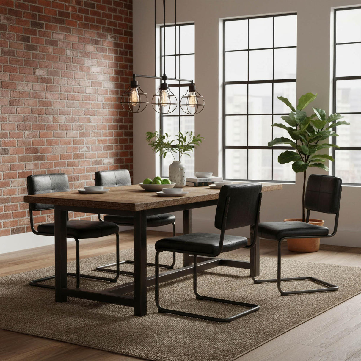 LH Home Cobain Dining Chair - Black