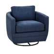LH Home Baltimo Swivel Glider - Peacock Blue
