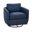 LH Home Baltimo Swivel Glider - Peacock Blue