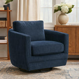 LH Home Baltimo Swivel Glider - Peacock Blue