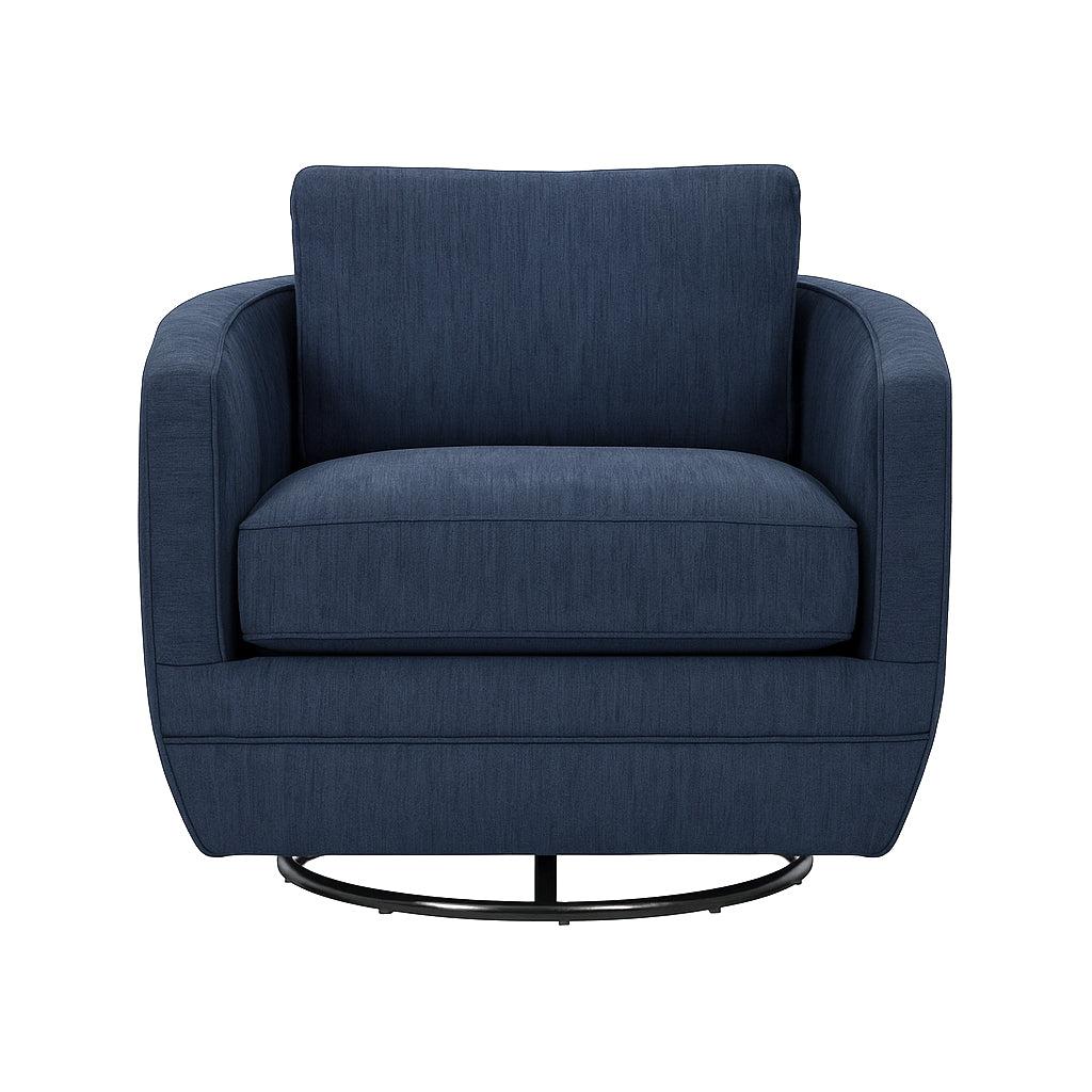 LH Home Baltimo Swivel Glider - Peacock Blue