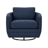 LH Home Baltimo Swivel Glider - Peacock Blue
