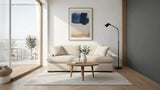 LH Home Martha Double Sofa Bed - Sand (Performance)