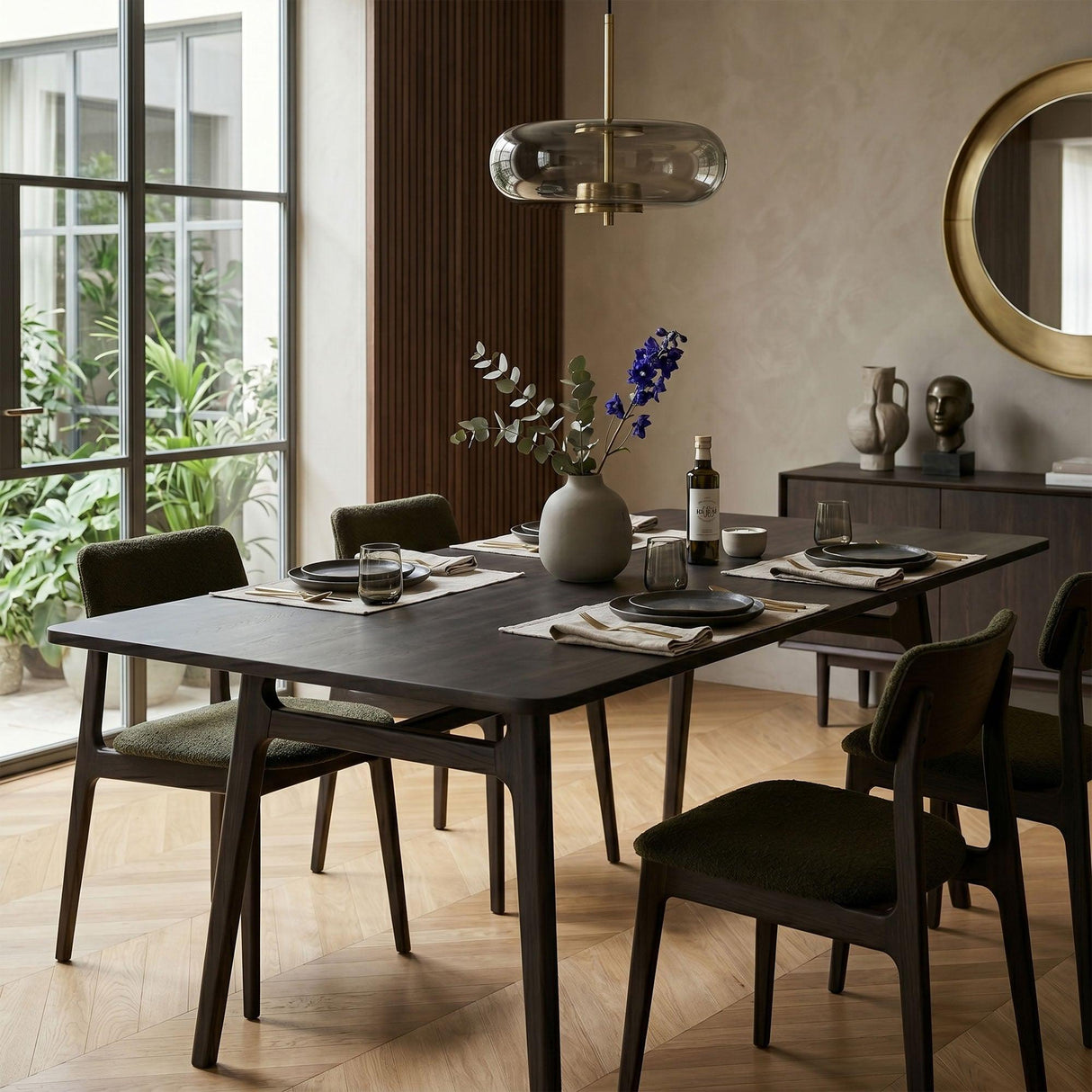 LH Home Remix Dining Table - Antique Black