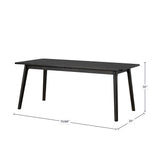 LH Home Remix Extension Dining Table (70"/86") - Antique Black