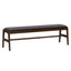 LH Home Remix Upholstered Bench - Grey