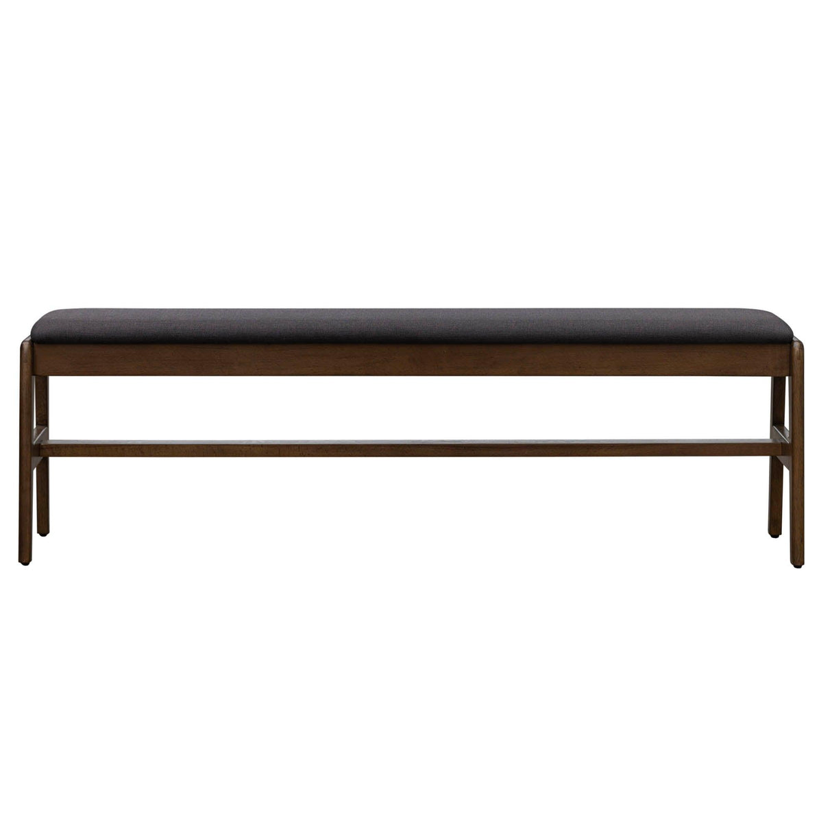 LH Home Remix Upholstered Bench - Grey