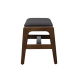 LH Home Remix Upholstered Bench - Grey
