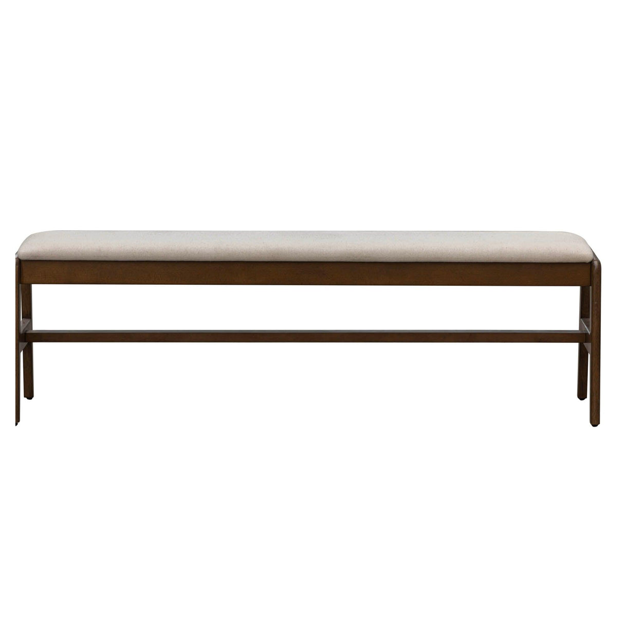 LH Home Remix Upholstered Bench - Cream