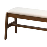 LH Home Remix Upholstered Bench - Cream