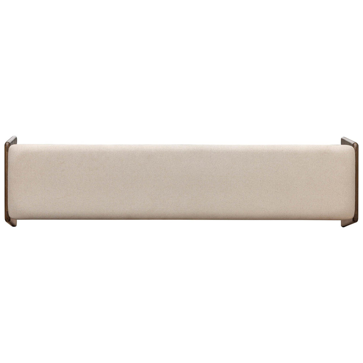 LH Home Remix Upholstered Bench - Cream